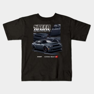 Dodge Demon "SPEED DEMON" Kids T-Shirt